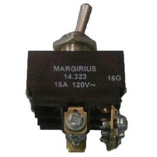 CHAVE LIGA/DESLIGA UNIPOLAR 15A MFT3FEP1Q VERMELHO - MARGIRIUS