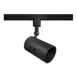 SPOT PARA TRILHO PREMIER PARA 1 LAMPADA PAR20 E27 PRETO - VOLT SHOW