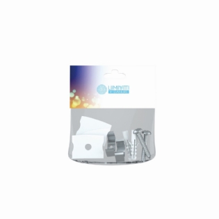 KIT FIXACAO ACABAMENTO PERFIL SOBREPOR ATE 12MM - LUMINATTI