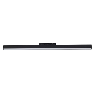LUMINARIA LED LINEAR MAG PRETO 24W 2700K - GAYA