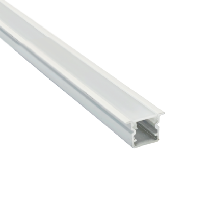 PERFIL EMBUTIR BABY 8MM ALUMINIO BRANCO 2 METROS - GAYA