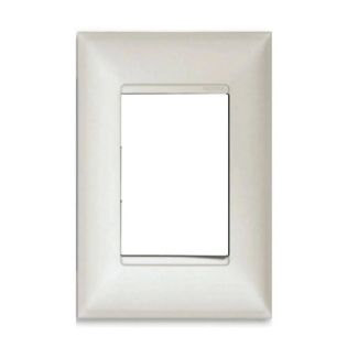 PLACA 4X2 PARA 3 POSTOS SEM SUPORTE PEROLA - PIAL PLUS+