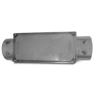 CONDULETE C ALUMINIO 4 POLEGADAS SEM ROSCA  COM TAMPA CEGA - DAISA