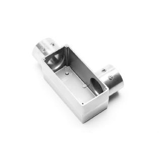 CONDULETE LR ALUMINIO 1.1/4 POLEGADA SEM ROSCA E TAMPA - DAISA