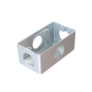 CONDULETE MULTIPLO X ALUMINIO 2.1/2 POLEGADAS COM TAMPA CEGA - DAISA