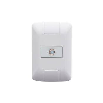 KIT CONJUNTO 4X2 COM 1 TOMADA TV/SAT COAXIAL ARIA - TRAMONTINA