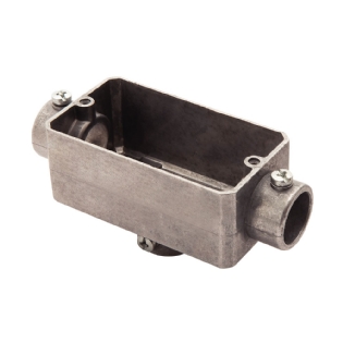 CONDULETE TB ALUMINIO 3/4 POLEGADA SEM ROSCA E TAMPA - TRAMONTINA