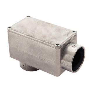 CONDULETE LB ALUMINIO 2 POLEGADAS SEM ROSCA COM TAMPA CEGA - TRAMONTINA