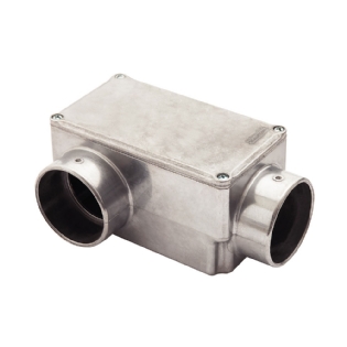 CONDULETE LR ALUMINIO 2 POLEGADAS SEM ROSCA COM TAMPA CEGA - TRAMONTINA