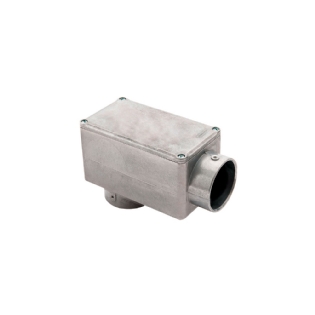 CONDULETE LB ALUMINIO 1.1/4 POLEGADA SEM ROSCA COM TAMPA CEGA - TRAMONTINA