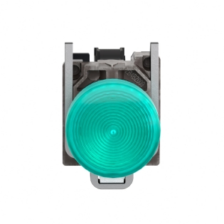 SINALEIRO METALICO 22MM PARA LAMPADA BA9S 250V VERDE - SCHNEIDER