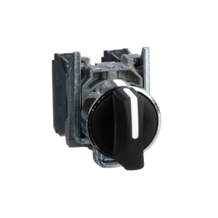 COMUTADOR COM MANOPLA CURTA 22MM 3 POSICOES 2NA - SCHNEIDER