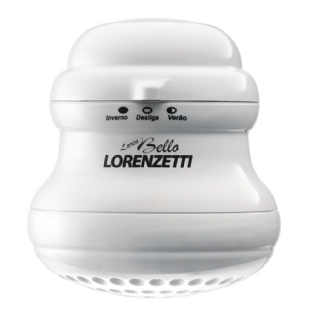 Chuveiro Loren Bello C/ Cano Branco 220V 5500W - Lorenzetti