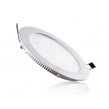 20x Painel Led Redondo Embutir 24W Bivolt Luz Branca 1440LM 30cm - Ourolux