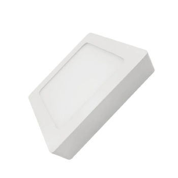 20x Painel Led Quadrado Sobrepor 18W Bivolt Luz Branca 1080LM 22,3 cm - Ourolux
