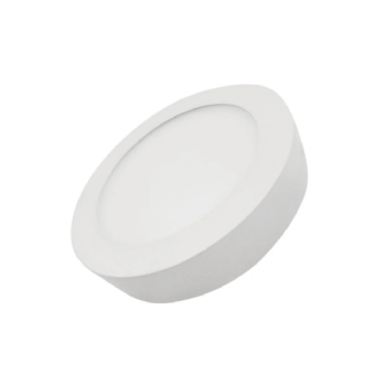 20x Painel Led Redondo Sobrepor 18W Bivolt Luz Branca 1080LM 22,3 cm - Ourolux