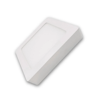 10x Painel Led Quadrado Sobrepor 36W Bivolt Luz Branca 40 cm - Ourolux