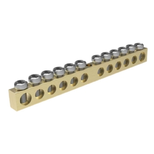 BARRAMENTO 2 FUROS DE 6MM + 10 FUROS DE 5MM - SOPRANO