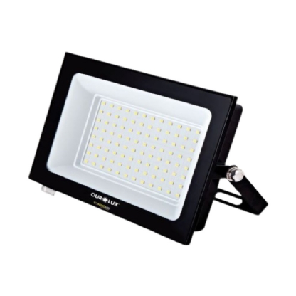 PROJETOR LED 100W BIVOLT LUZ BRANCA 6500K 6750LM SENSOR LUMINOSO - OUROLUX