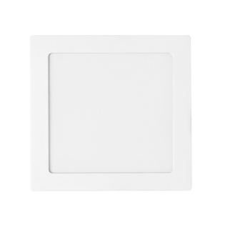 PAINEL LED EMBUTIR 12W QUADRADO BIVOLT LUZ BRANCA 6500K 850LM 17CM - STELLA