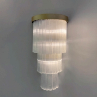 ARANDELA ROCHA ARA 3 ANDARES CRISTAL GD - DNA