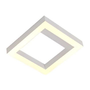 PLAFON LED 20,8W 2000LM BRANCO 270X270CM - FORMA DA LUZ