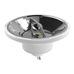 LAMPADA LED AR111 GU10 12W BIVOLT LUZ AMAREKA 2700K 720LM 12G DIMERIZAVEL - LUMINATTI