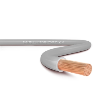Cabo Flexivel 1,5mm 750v Cinza Vendido em Multiplos de 10 Metros Continuo - Sil
