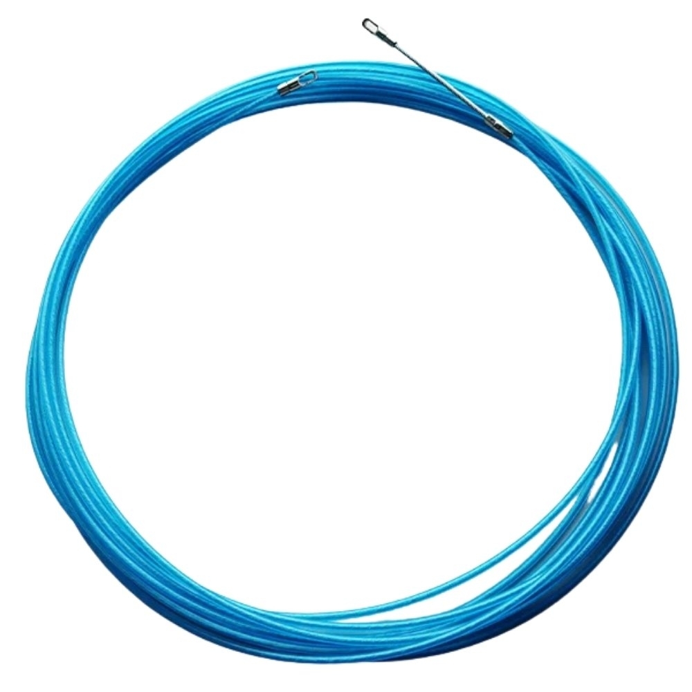 PASSA FIO COM ALMA ACO 20M 100KG AZUL - SOPRANO