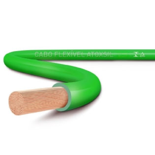 CABO ATOX 120MM VERDE 1KV VENDIDO POR METRO - SIL