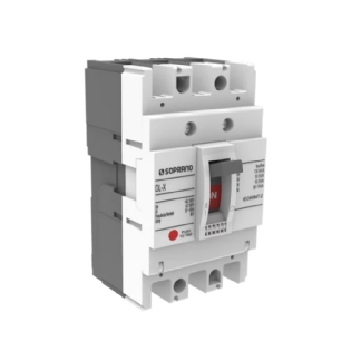 DISJUNTOR CAIXA MOLDADA 3 POLOS FIXO 200A DL250-X - SOPRANO