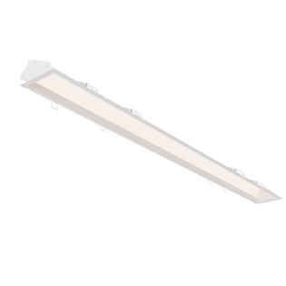 PERFIL EMBUTIR WALL WASHER BRANCO 1 METRO - LUMINATTI