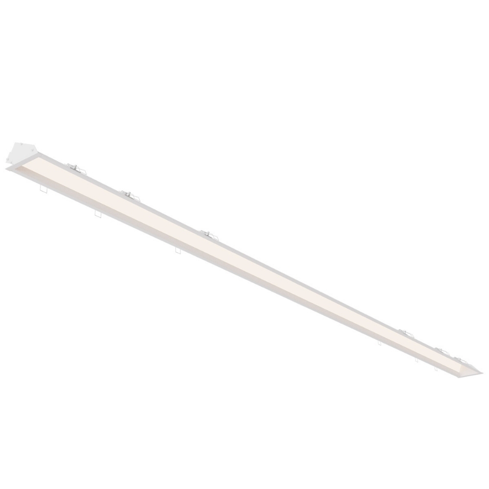 PERFIL EMBUTIR WALL WASHER BRANCO 2 METROS - LUMINATTI