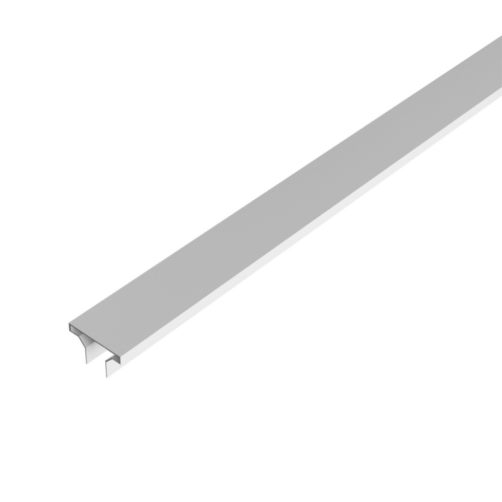 PERFIL SOBREPOR TRIK INDIRETO 70MM BRANCO 1 METRO - LUMINATTI