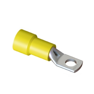 TERMINAL PRE-ISOL OLHAL 25MM AMARELO COM 10 PECAS - INTELLI