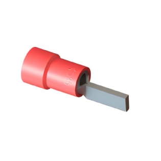TERMINAL PRE-ISOL PINO 35MM VERMELHO COM 20 PECAS - INTELLI