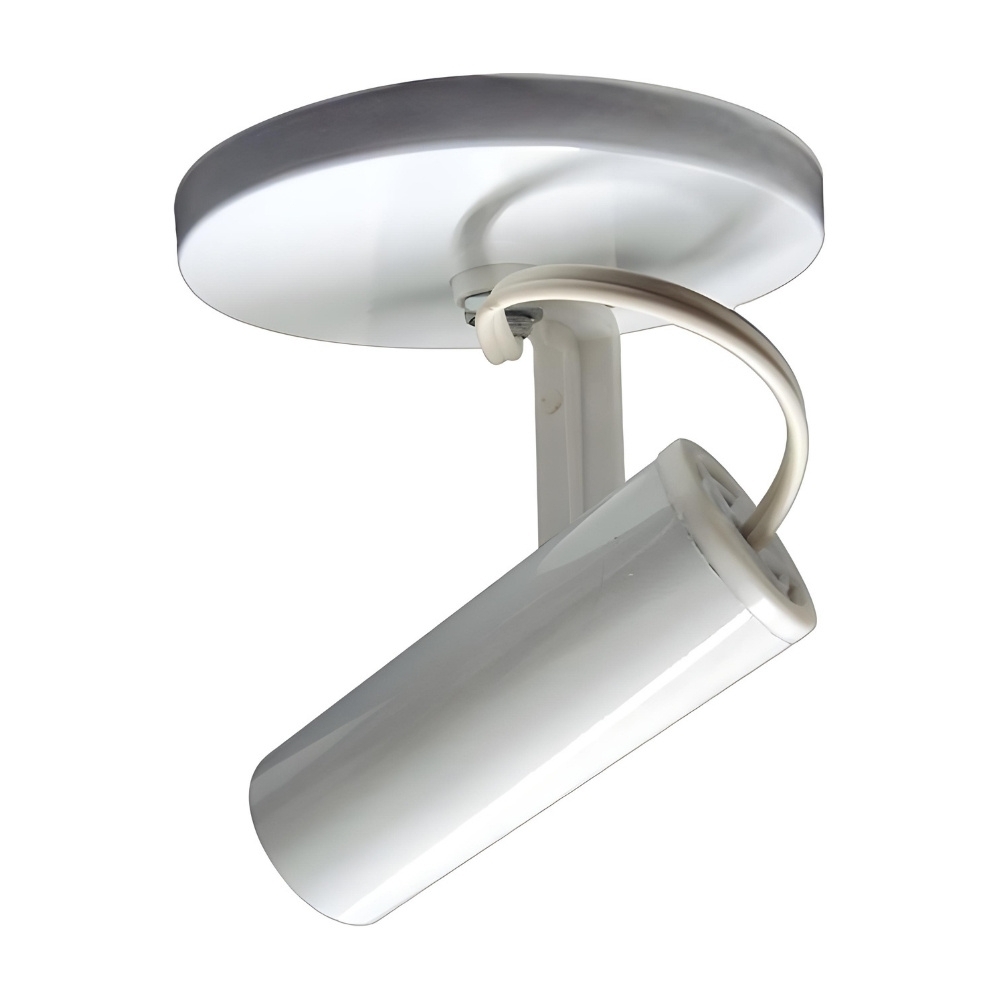 Spot Tubinho Branco para 1 Lampada E27 ate 60w - Kin Light