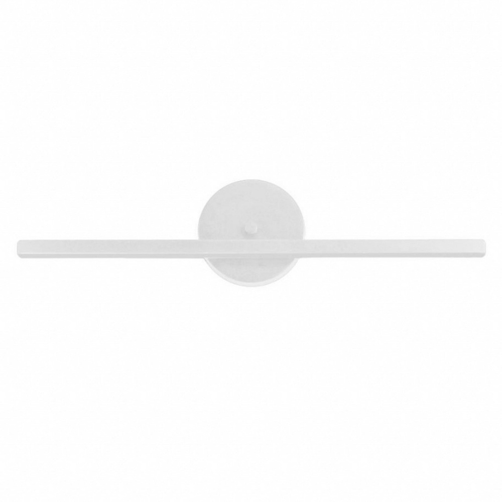 ARANDELA LED CLARA 10W BIVOLT LUZ AMARELA 3000K 600LM BRANCO 50CM - BLUMENAU