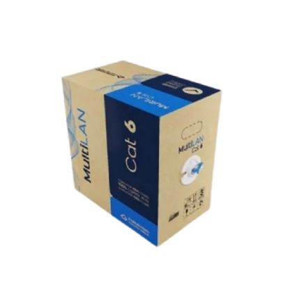 CABO MULTILAN CAT.6 U/UTP 24AWGX4P AZUL 305 METROS - FURUKAWA