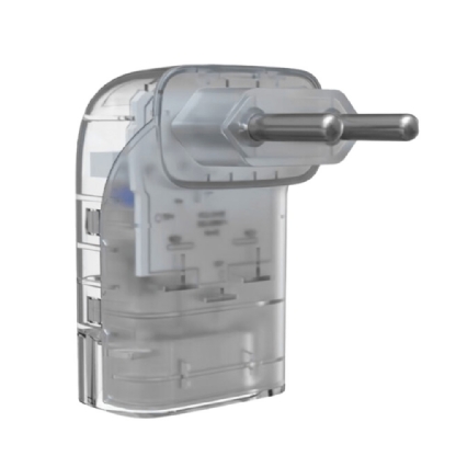 PLUG TOMADA PROTETOR DE SURTO 2P 10A CLASSE 3 TRANSPARENTE - CLAMPER