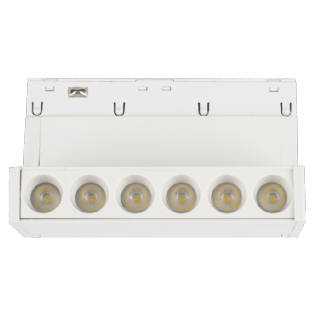 SPOT LED MAG FOCO 6W 48V LUZ NEUTRA 4000K 840LM DIR BRANCO - GAYA