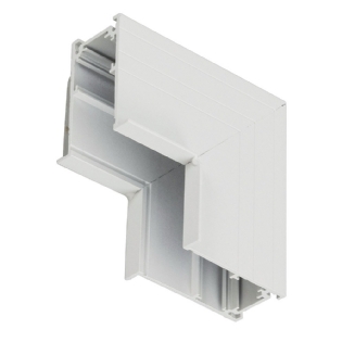 CONECTOR L MAG PAREDE EMBUTIR BRANCO COM ABA - GAYA