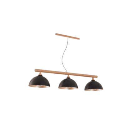LUSTRE VIENA TRILHO PARA 3 LAMPADAS E27 - MADELUSTRE