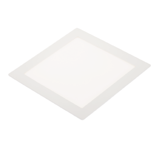 PAINEL LED EMBUTIR 32W BIVOLT LUZ AMARELA 3000K QUADRADO 40CM DRYWALL - PIX ILUMINACAO