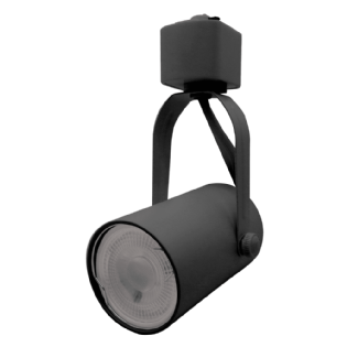 SPOT PARA TRILHO CLASSIC PARA 1 LAMPADA MR16 PRETO ALUMINIO - PIX ILUMINACAO