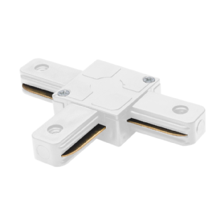 CONECTOR PARA TRILHO TIPO T BRANCO - PIX ILUMINACAO