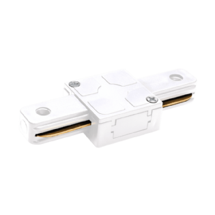 CONECTOR RETO PARA TRILHO BRANCO - PIX ILUMINACAO