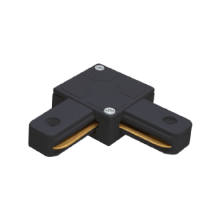 CONECTOR PARA TRILHO TIPO L PRETO - PIX ILUMINACAO