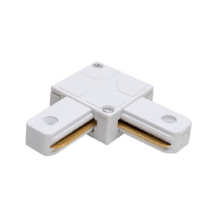 CONECTOR PARA TRILHO TIPO L BRANCO - PIX ILUMINACAO