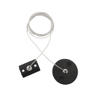 KIT SUSPENSAO PRETO PARA TRILHO DE 1,5 METRO - PIX ILUMINACAO